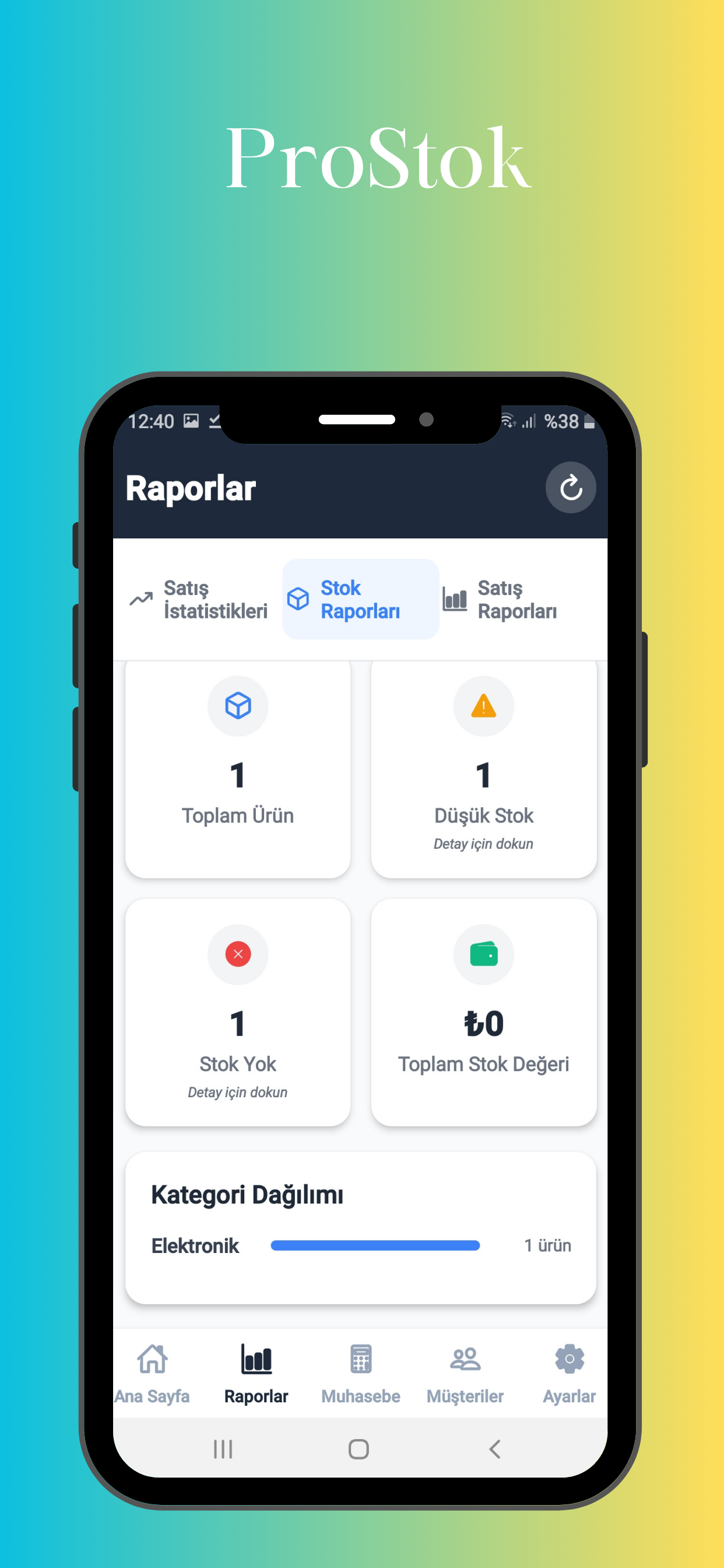 Pro Stok Ekran Görüntüsü 3