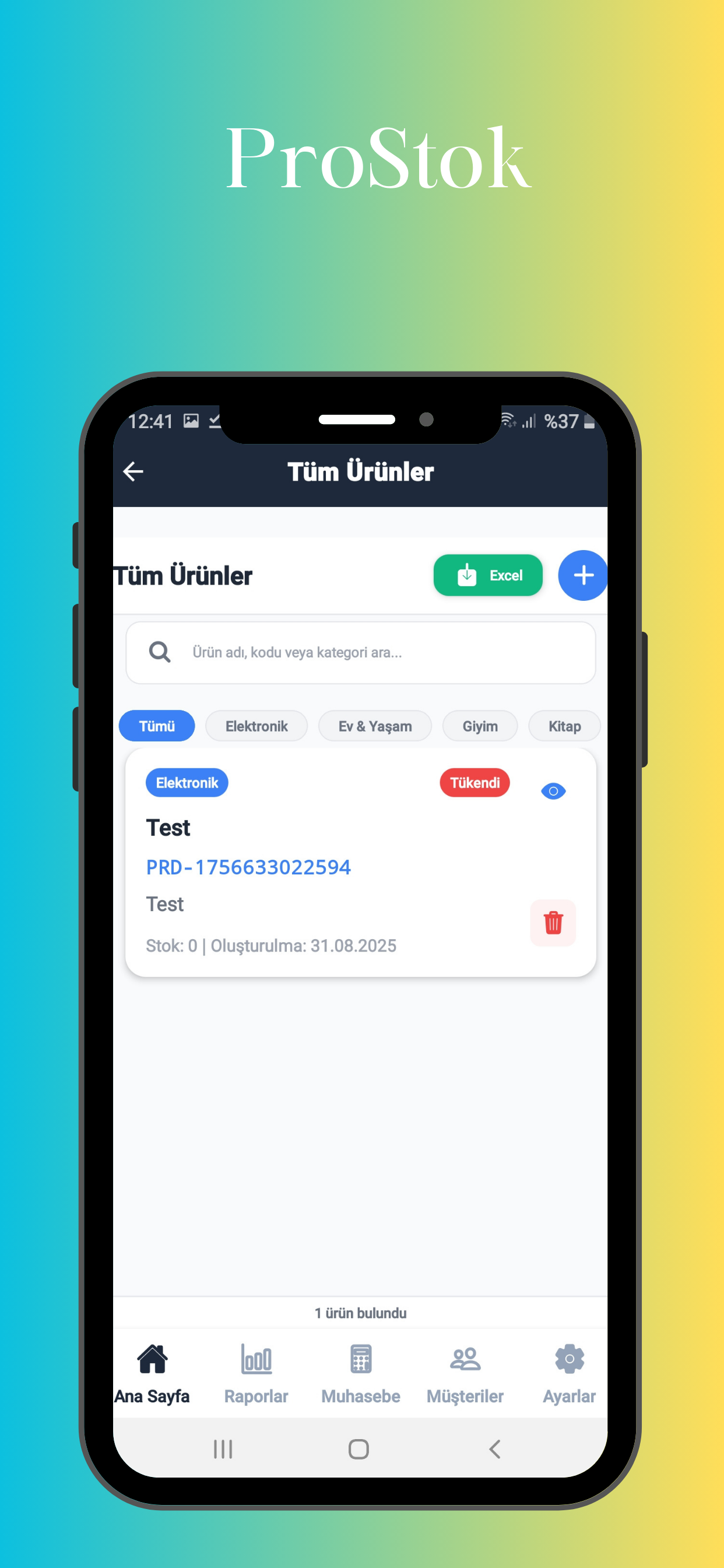 Pro Stok Ekran Görüntüsü 5
